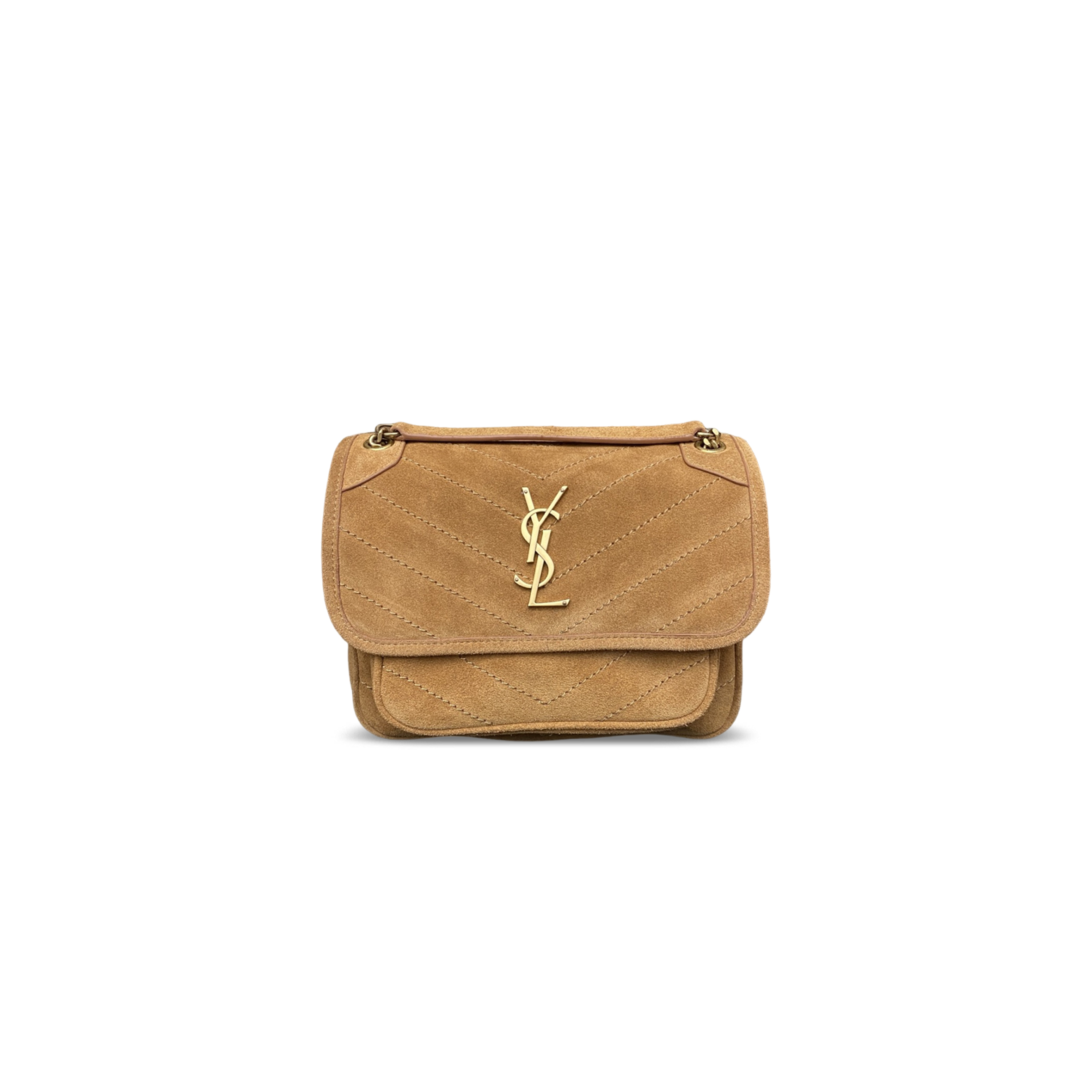 YSL NIKI BABY IN SUEDE 498892 (22*16*12cm)